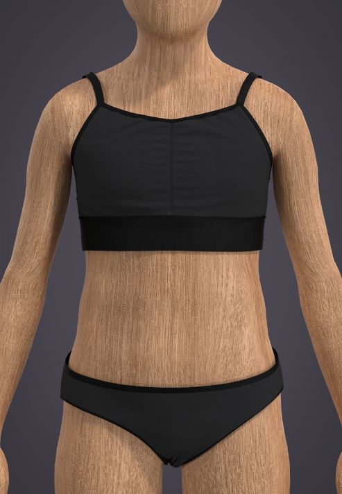 Bra Top burgundy - Image 7